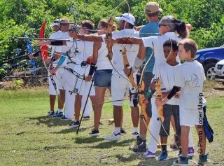 Les Archers de Saint-Martin ont organisé leur premier concours